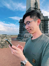 Load image into Gallery viewer, Half Tide Black/Gold - Blue Light Glasses