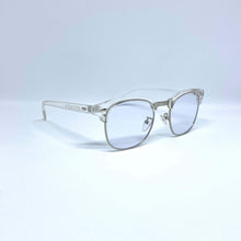 Load image into Gallery viewer, Half Tide Transparent Silver- Blue Light Glasses