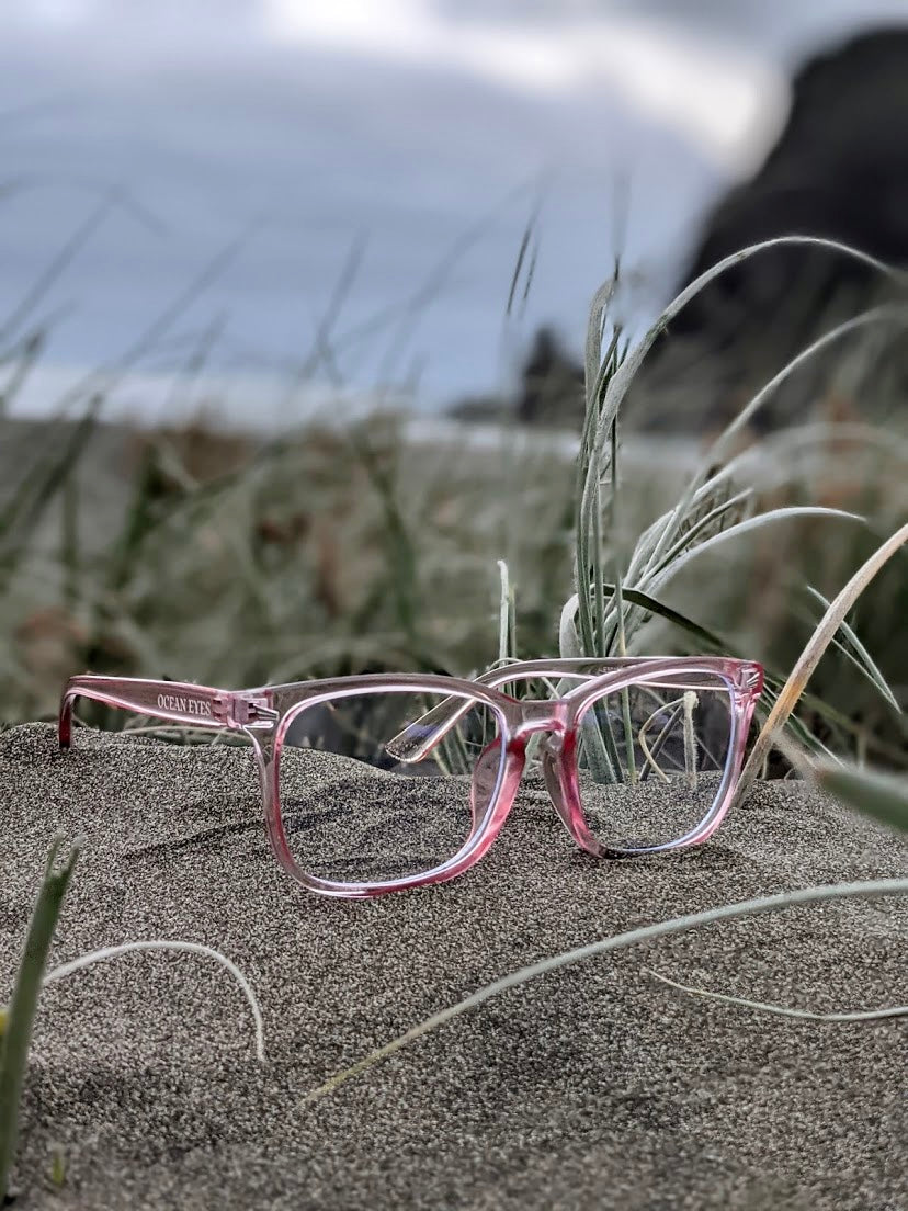 Full Tide Baby Pink Blue Light Glasses - Main Image