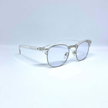 Load image into Gallery viewer, Half Tide Transparent Silver- Blue Light Glasses
